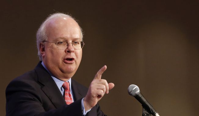 Karl Rove was deputy chief of staff in George W. Bush&#x27;s White House. (Associated Press/File)