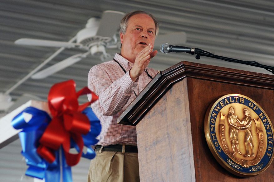 Rep. Ed Whitfield, Kentucky Republican, says President Obama should not claim credit for increased oil and natural gas production in the U.S. because production has slipped on federal lands, particularly offshore. (Associated Press)