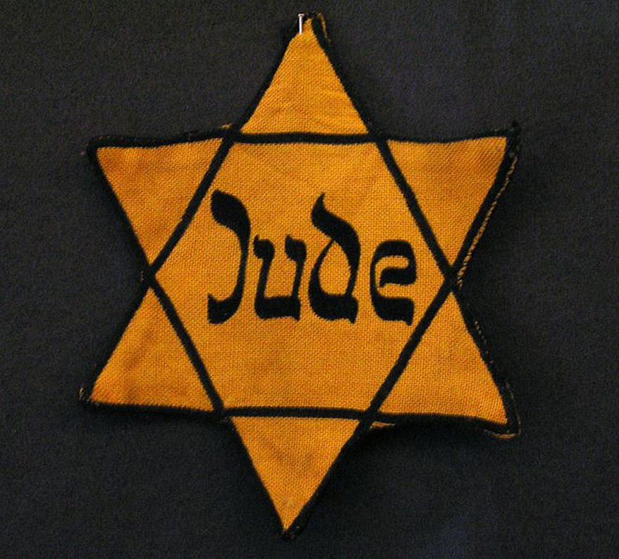A Star of David, often yellow-colored, was used by the Nazis during the Holocaust as a method of identifying Jews.
