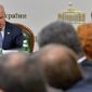 U.S. Vice President Joe Biden addresses members of the Ukrainian parliament during a meeting Tuesday, April 22, 21014 in Kiev. Biden&#39;s visit to Ukraine comes at a crucial time, days after an international agreement was reached aimed at quelling violence in Ukraine. (AP Photo/Sergei Supinsky, Pool)  