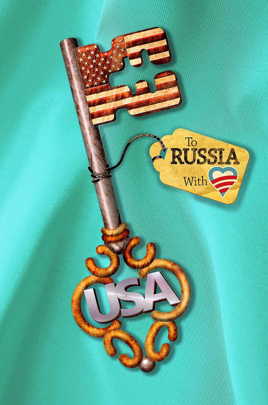 To Russia With Love Illustration by Greg Groesch/The Washington Times