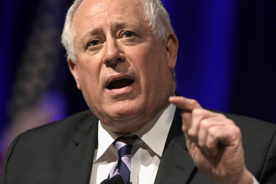 FILE - In this April 11, 2014 file photo, Illinois Gov. Pat Quinn speaks at the annual meeting of the Illinois Education Association in Chicago. Raising the state's minimum wage is seen as a core component of Quinn's and other Democrats' 2014 election strategy, as they seek to keep the Illinois governor’s mansion for another term and pick up congressional seats across the country. But the proposal to boost Illinois’ hourly rate to $10.65 is moving at a glacial pace through the statehouse in Springfield, and there are indications the state's ruling party may be short of the votes it needs to get the legislation passed. (AP Photo/M. Spencer Green, File)