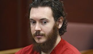 FILE - This June 4, 2013 file photo shows Aurora theater shooting suspect James Holmes in court in Centennial, Colo. Prosecutors in the Colorado theater shooting case are hinting they might want to search for additional evidence or look for more documents, although they aren&#39;t publicly saying why. In a motion filed Friday and released Monday, April 28, 2014, prosecutors asked the judge to keep secret any future requests they might make for search warrants or for court orders to produce records. Holmes pleaded not guilty by reason of insanity to multiple counts of murder and attempted murder in the 2012 attack on a suburban Denver movie theater, which killed 12 people and injured 70. Prosecutors are seeking the death penalty. His trial is scheduled to start in October. (AP Photo/The Denver Post, Andy Cross, Pool, File)
