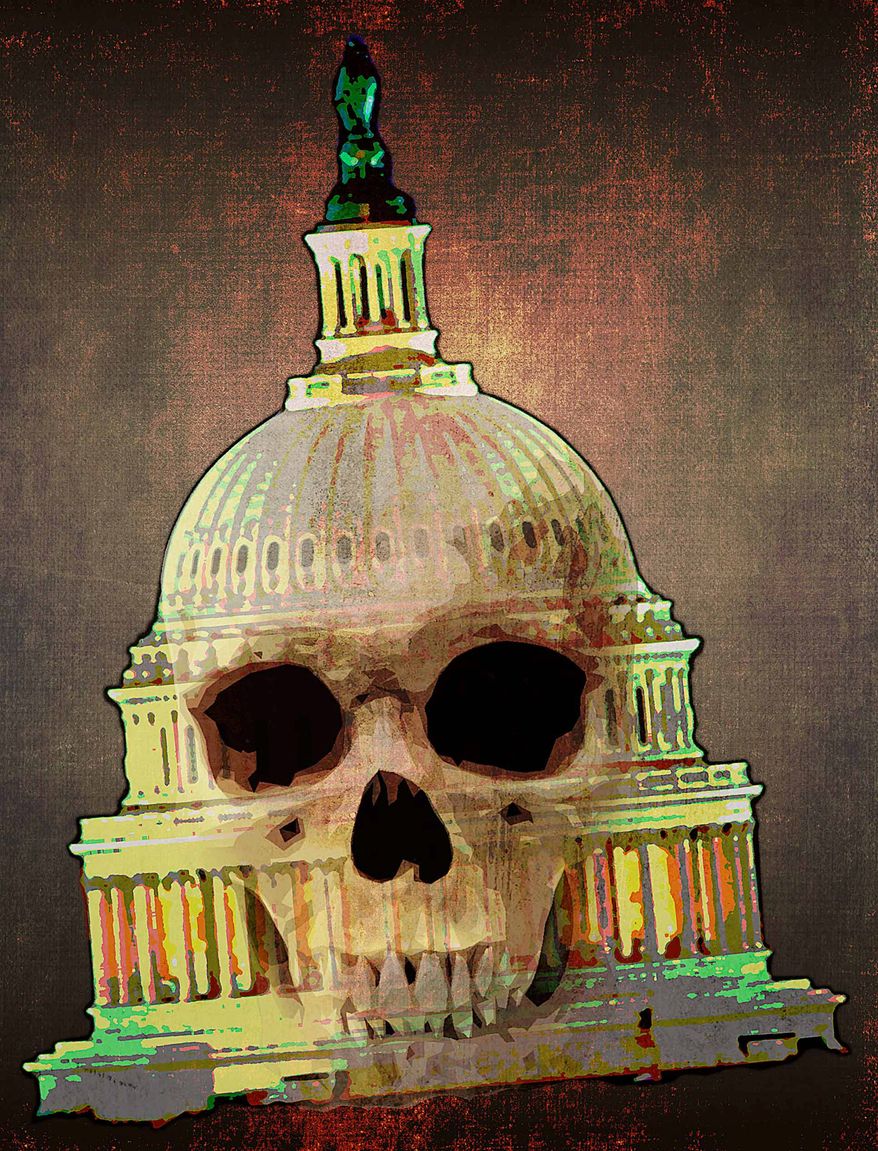 Skeleton Dome Illustration by Greg Groesch/The Washington Times