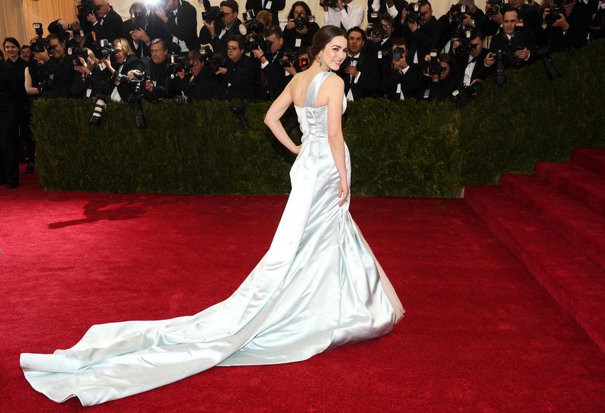 Bee Shaffer, daughter of Vogue editor Anna Wintour, attends The Metropolitan Museum of Art's Costume Institute benefit gala celebrating "Charles James: Beyond Fashion" on Monday, May 5, 2014, in New York. (Photo by Charles Sykes/Invision/AP)
