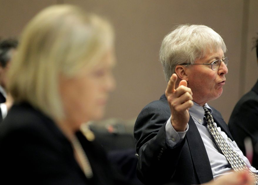 Back in the spotlight: Jim Bopp, a lawyer who took on McCain-Feingold, now is taking on what he calls an "astonishingly bad law manages to thumb its nose at the Constitution." (Associated Press)