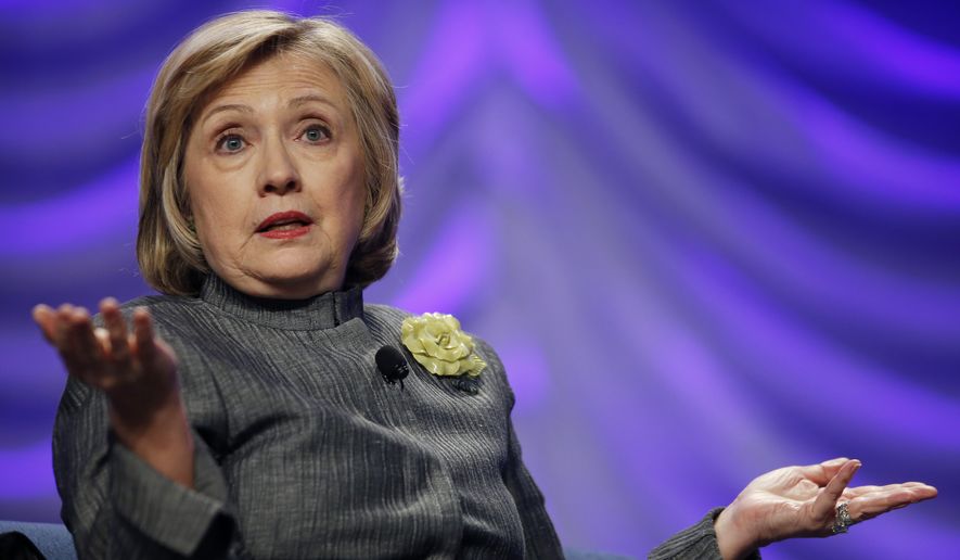 Hillary Clinton (Associated Press/File)