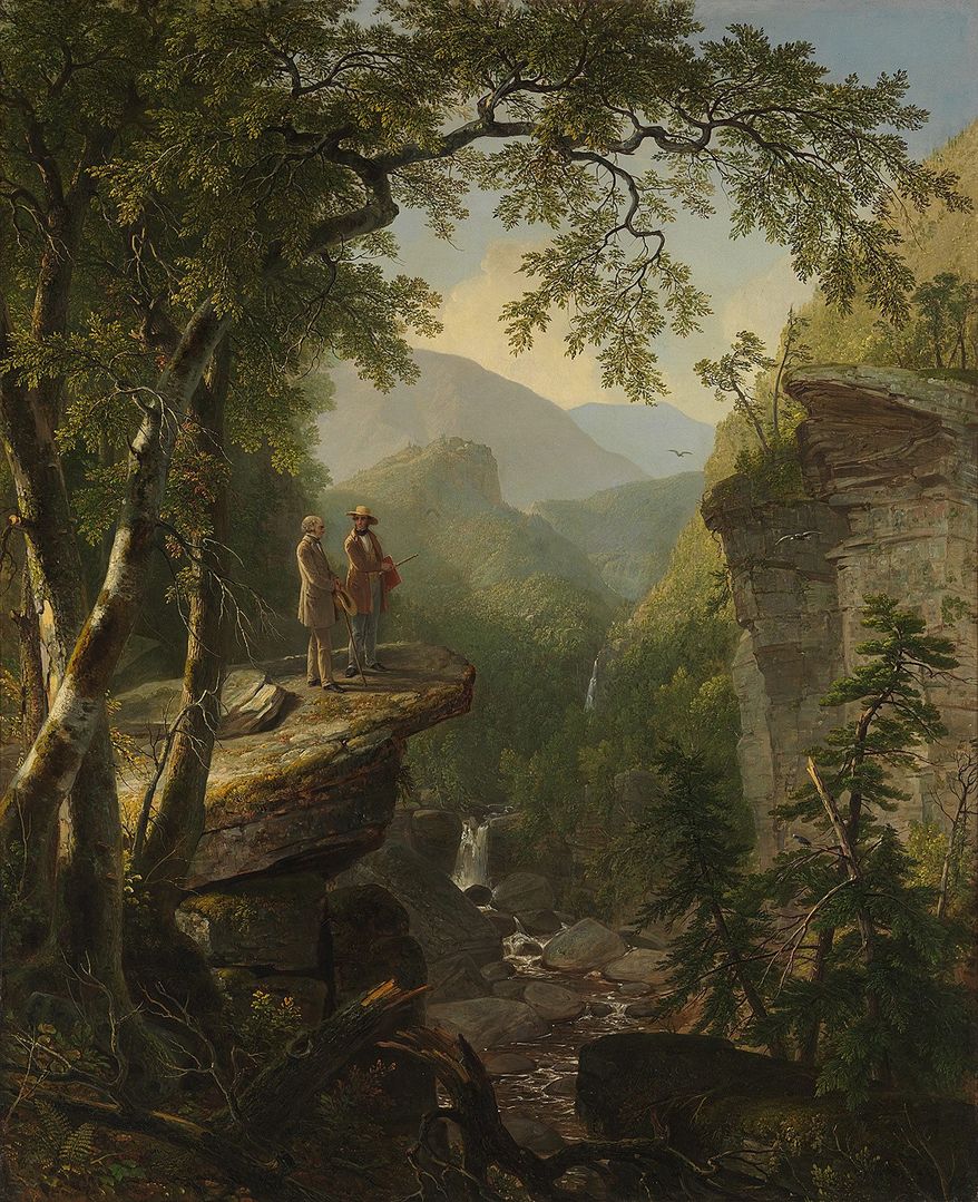 "Kindred Spirits" by Asher B. Durand
