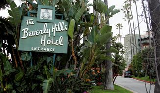 The Beverly Hills Hotel has been targeted for protest because it is owned by the sultan of Brunei. The tiny Asian nation recently embraced Islamic Shariah law that calls for punishing adultery, abortions and same-sex relationships with flogging and stoning. (Associated Press)