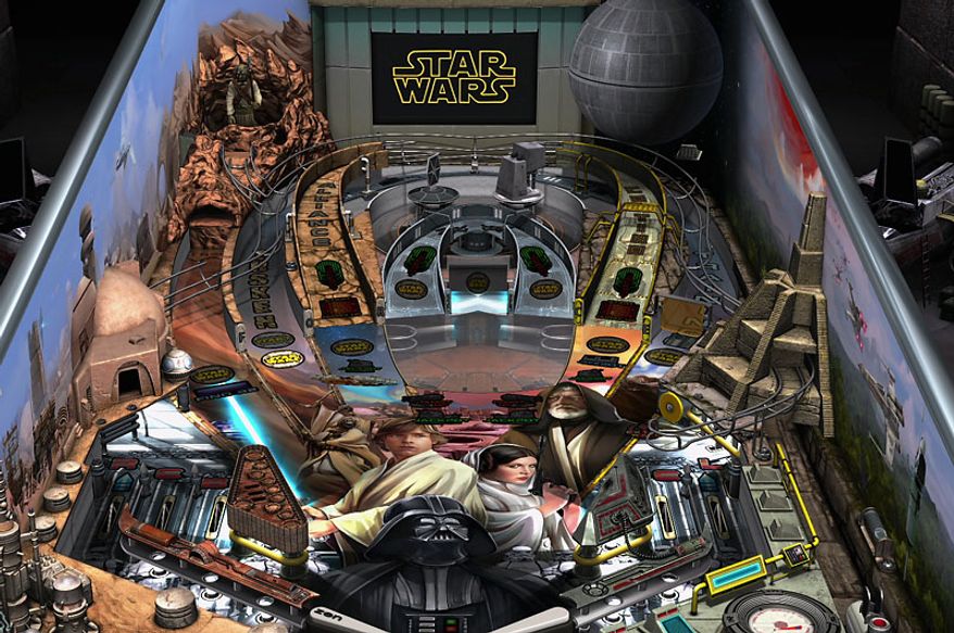 Zen Studios' Star Wars Pinball: Heroes Within for the PlayStation 4 features four new pinball tables including one themed to the movie "Star Wars: Episode IV, A New Hope."