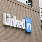This Thursday, May 8, 2014, file photo shows an exterior view of the LinkedIn headquarters in Mountain View, Calif. (AP Photo/Marcio Jose Sanchez) ** FILE **
