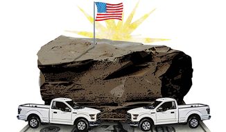 American Shale Production Illustration by Greg Groesch/The Washington Times