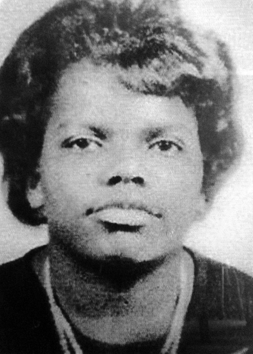 Margaret Ann Knott, who died when struck by a car during a civil rights protest in Butler, Ala. in 1971, is shown in this undated photograph of a family portrait taken in Lisman, Ala., on Tuesday, April 9. A grand jury declined to indict the man who was driving the car and no one was ever prosecuted, but Knott's mother Carrie Johnson has found forgiveness and understanding for the driver. (AP Photo)