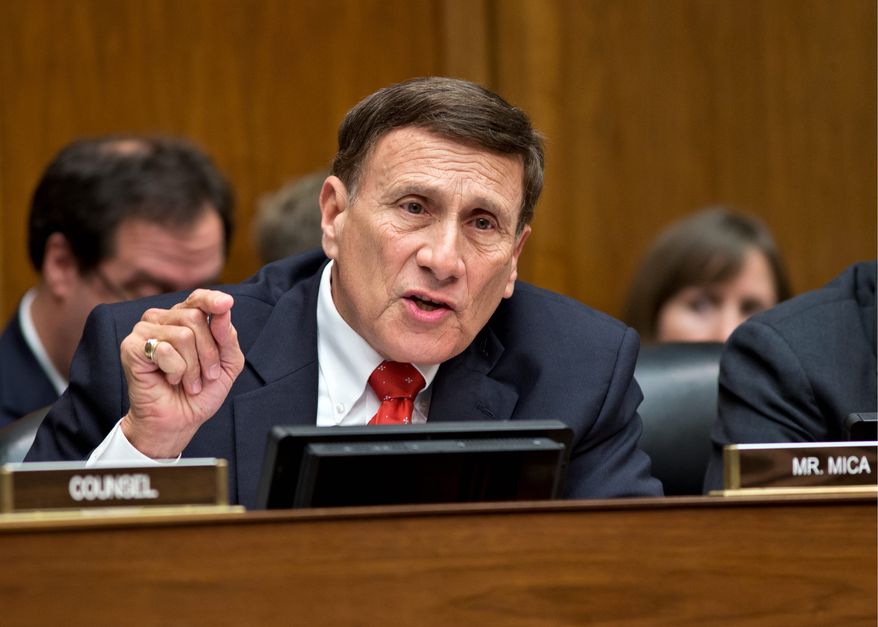 "I can probably count all the people on two hands I've seen fired. But something needs to be changed when people are breaking the law, when you have this GS-14 sitting there abusing his position, his salary, ripping off the taxpayers," Rep. John Mica, Florida Republican, said at a hearing last week into the EPA misconduct. (associated press)