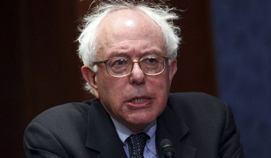 **FILE** Sen. Bernie Sanders, Vermont independent (Associated Press)