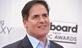 Mark Cuban arrives at the Billboard Music Awards at the MGM Grand Garden Arena on Sunday, May 18, 2014, in Las Vegas. (Photo by John Shearer/Invision/AP) ** FILE **