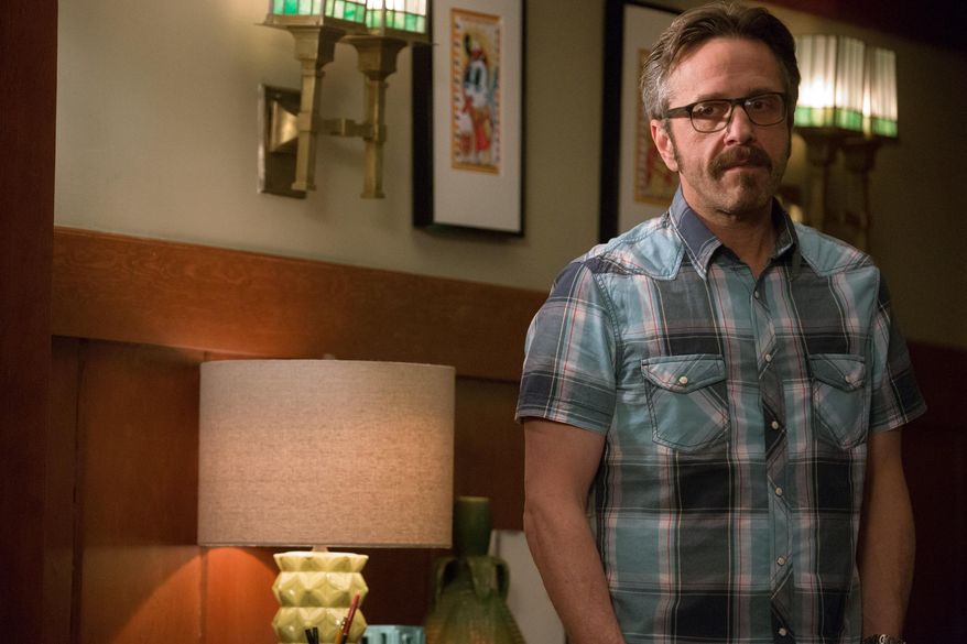 This image released by IFC shows Marc Maron from the scripted comedy "Maron," whose second season IFC airs Thursdays at 10 p.m. EDT. (AP Photo/IFC, Chris Ragazzo)