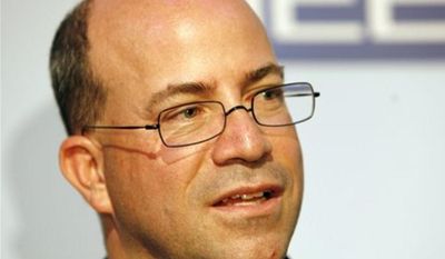 ** FILE ** In this Wednesday, Nov. 14, 2007, photo, Jeff Zucker, President and Chief Executive Officer of NBC Universal, is seen at the 60th anniversary celebration of NBC&#39;s Meet the Press in Washington. CNN on Thursday, Nov. 29, 2012, named Zucker as its new top executive, searching for a way to turn around the original cable news network as it has lagged behind rivals Fox News Channel and MSNBC. Zucker will start in January, based in New York and reporting to Phil Kent, who runs all of the Turner networks for parent company Time Warner. (AP Photo/Charles Dharapak, File)