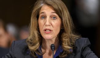 President Obama selected Sylvia Mathews Burwell — then his White House budget chief — to replace Kathleen Sebelius, who announced in April that she would step down after the flawed rollout of the federal exchange system, HealthCare.gov. (associated press)