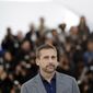 Actor Steve Carell poses for photographers during a photo call for Foxcatcher at the 67th international film festival, Cannes, southern France, Monday, May 19, 2014. (AP Photo/Thibault Camus)