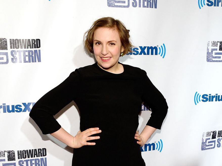 FILE - In this Jan. 31, 2014 file photo, actress Lena Dunham attends "Howard Stern's Birthday Bash," presented by SiriusXM, at the Hammerstein Ballroom in New York. From Wednesday, May 28, 2014 to Saturday, tens of thousands of publishers, authors, agents and librarians will meet at the Jacob K. Javits Center in New York for a convention predominantly organized by whites, spotlighting books predominantly written, edited and published by whites. Tavis Smiley is the only non-white among the 15 scheduled marquee author speakers, who also include Dunham and Anjelica Huston. (Photo by Evan Agostini/Invision/AP, file)