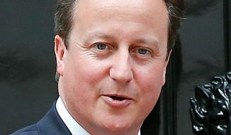 David Cameron    Associated Press photo