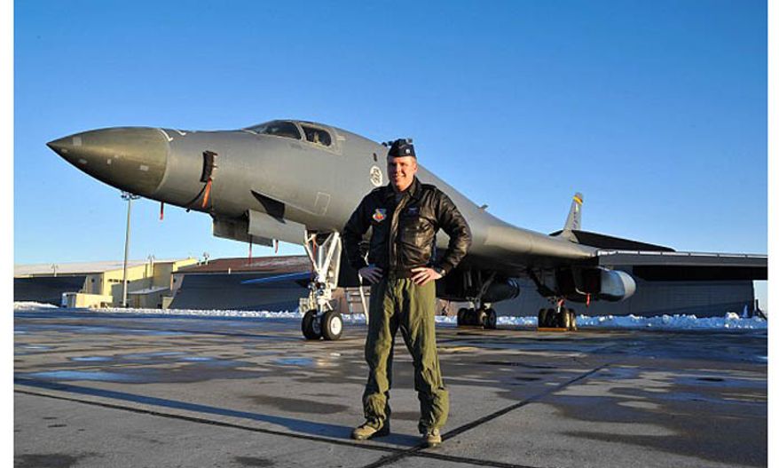 Capt. Mike Gongol helped to land a Boeing 737 at an Omaha, Nebraska airport last December after the pilot suffered a heart attack. (U.S. Air Force)