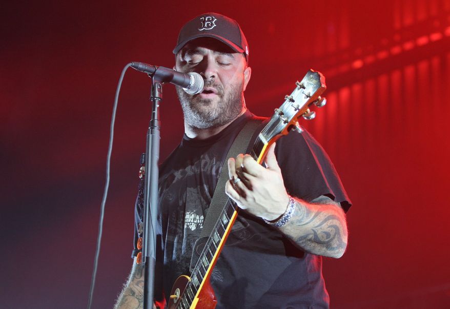 News reports on the viral video of Staind singer Aaron Lewis' rage against concertgoers rarely mentioned his anti-violence stance or the charity he co-founded in 2010 with his wife. (associated press)