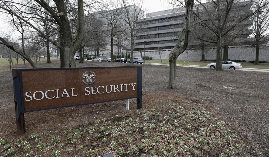 The Social Security Administration&#39;s main campus in Woodlawn, Md., is seen here on  Jan. 11, 2013. (Associated Press) **FILE**