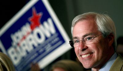 Rep. John Barrow (GA-12), a Blue Dog Democrat and the only white Democratic congressman from the Deep South, was elected to the U.S. House of Representatives in 2004. His challenger, Augusta businessman Rick Allen, emerged from a primary field of five candidates, winning 54 percent of the vote to avoid a runoff — and give Republicans more time to focus on knocking off Barrow. (Associated Press)