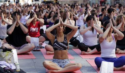 An Arlington, Virginia, yoga studio has come under fire for offering a 9/11 &quot;promotion.&quot; (AP Photo/Richard Drew) ** FILE **