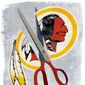 Redskins Clipped Illustration by Greg Groesch/The Washington Times