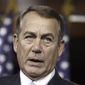 House Speaker John Boehner announced June 25 that the House was going to sue President Obama. (AP Photo/J. Scott Applewhite)