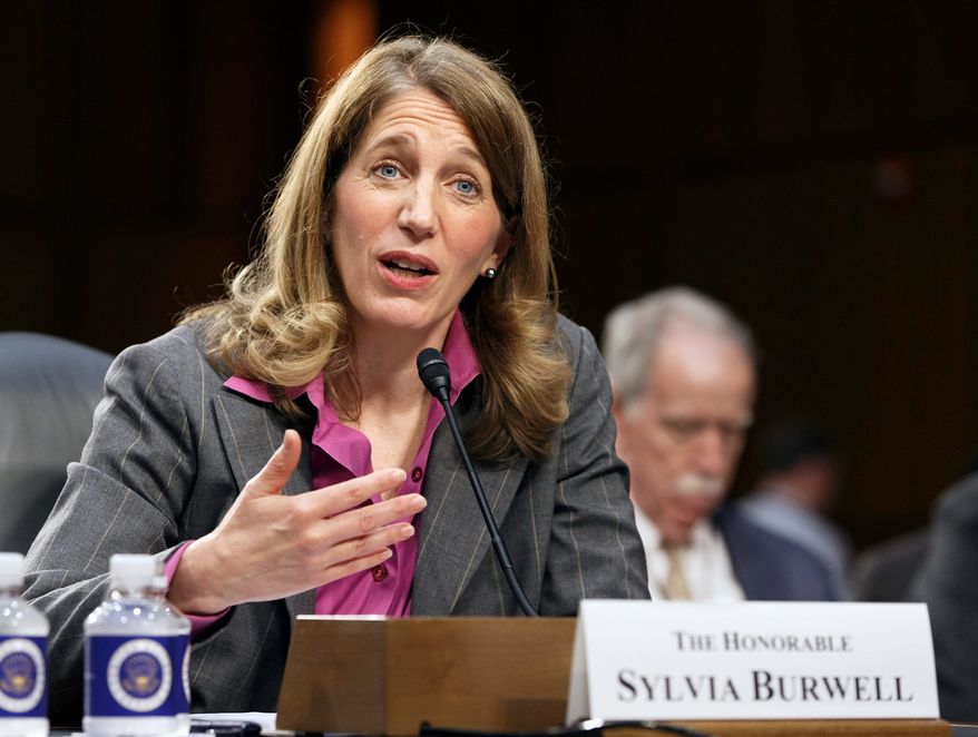 "As we plan for open enrollment in year two and continue to build a sustainable long-term system, we are committed to simplifying the experience for consumers by allowing auto-enrollment," Health and Human Services Secretary Sylvia Mathews Burwell. "We are working to streamline the process for consumers wishing to remain in their current plan."
(AP Photo/J. Scott Applewhite, File)