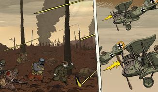 Control four unsung heroes during World War I in the video game Valinat Hearts: The Great War.