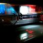 Police car lights. (Associated Press)