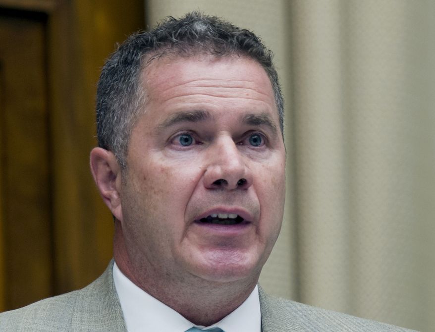 **FILE** Rep. Bruce Braley, Iowa Democratic Senate candidate, is seen on Capitol Hill in Washington on June 18, 2014. (Associated Press)