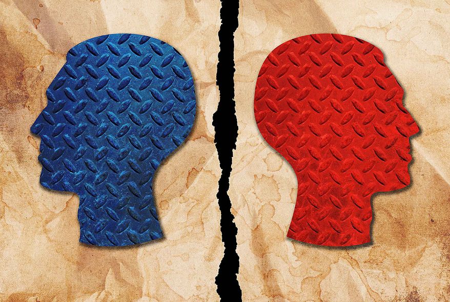 The word 'tolerance,' which means forbearance, has been conflated to mean 'equality' and a demand for acceptance. (Illustration by Greg Groesch/The Washington Times