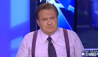 Former Fox News host Bob Beckel gives an on-air apology in 2014 for comments he made toward Chinese people. (Image: Fox News screenshot) ** FILE **