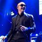 This Dec. 4, 2013, file photo shows Pitbull performing in concert during the Q102 Jingle Ball at the Wells Fargo Center in Philadelphia. (Photo by Owen Sweeney/Invision/AP, File)