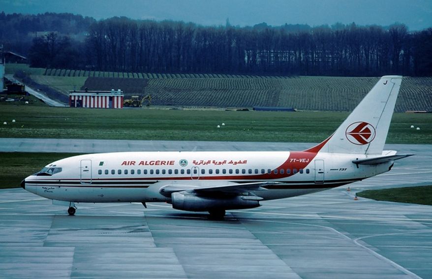 An Air Algerie jet. (Screen grab from Wikipedia)