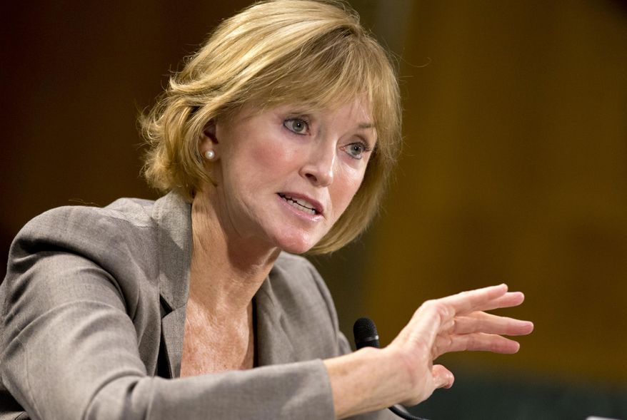 Medicare chief Marilyn Tavenner testifies on Capitol Hill in Washington in this Nov. 5, 2013, file photo. (AP Photo/J. Scott Applewhite, File)