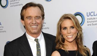 Environmental activist Robert F. Kennedy Jr. &quot;ain&#39;t compromising his lifestyle,&quot; writes Liberal Bully of the Week author Rusty Humphries. Mr. Kennedy and his new bride,  actress Cheryl Hines, bought a $5 million manse in Malibu. (Photo by Chris Pizzello/Invision/AP, File)