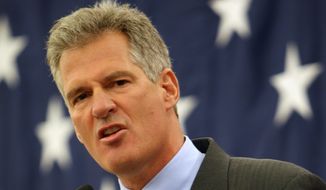 New Hampshire Senate candidate Scott Brown, a Republican, pounced on incumbent Democratic Sen. Jeanne Shaheen&#39;s support for a bill to spend nearly $3 billion on housing and caring for the illegal immigrant children and families surging into Texas, saying it was unfair to those following the law. (ASsociated Press)