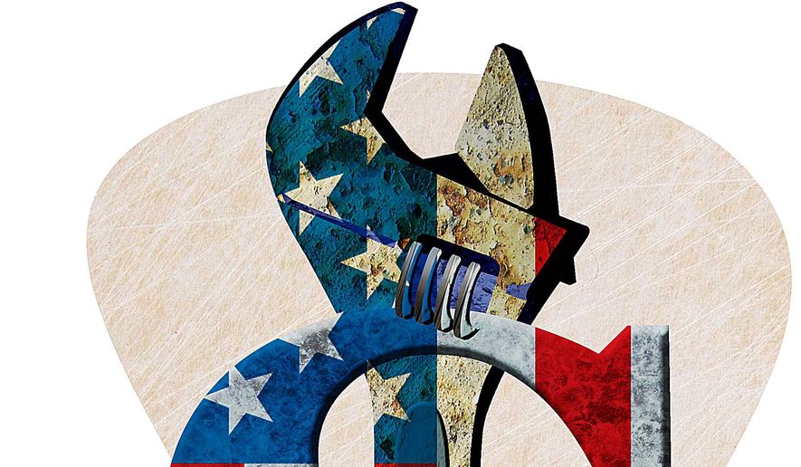 Keeping American Jobs Illustration by Greg Groesch/The Washington Times