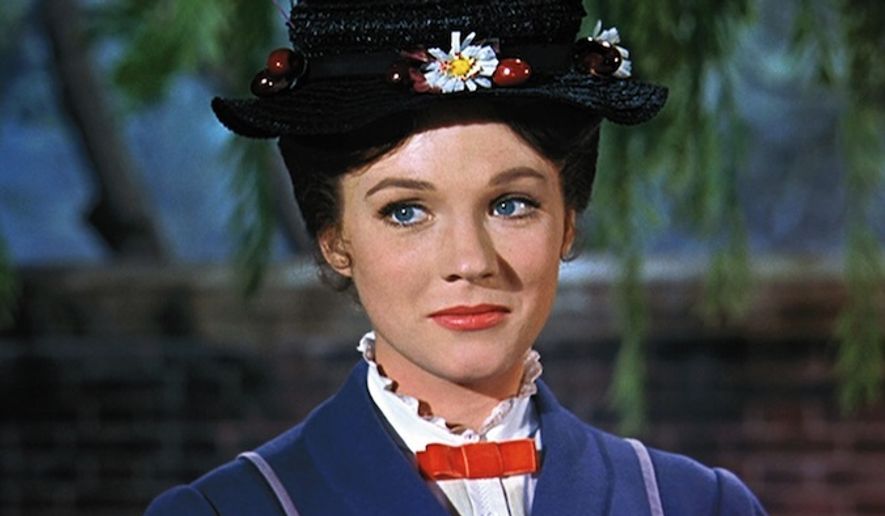 Julie Andrews as Mary Poppins