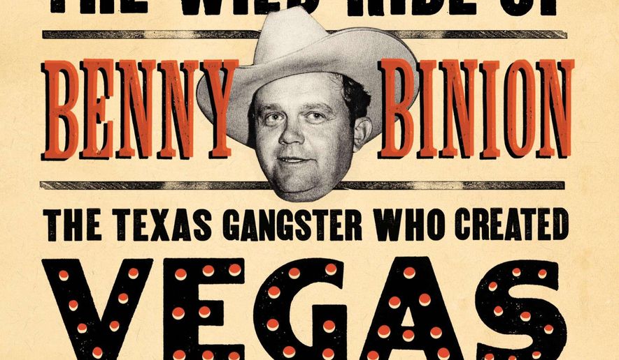 This book cover image released by Viking shows "Blood Aces: The Wild Ride of Benny Binion, the Texas Gangster Who Created Vegas Poker," by Doug J. Swanson. (AP Photo/Viking)