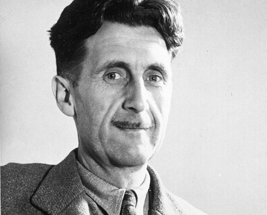 This undated file photo shows writer George Orwell, author of "1984." (AP Photo, File)
