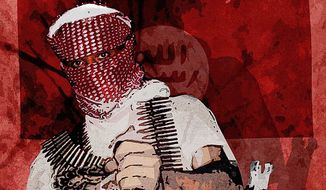 Iraq ISIS ISIL Jihadi Illustration by Greg Groesch/The Washington Times