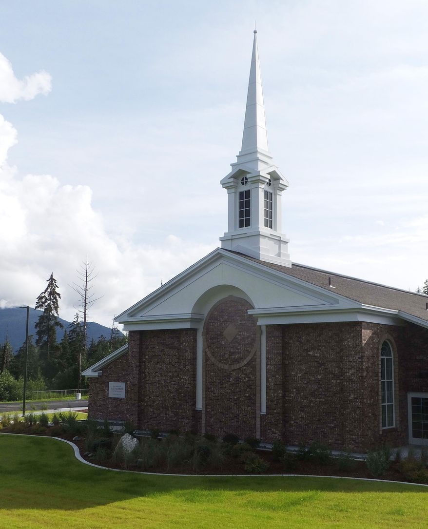 A Church of Jesus Christ of Latter-day Saints in Juneau, Alaska (AP Photo/Becky Bohrer)